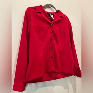 Sag Harbor Red Buttoned Shirt size 12P